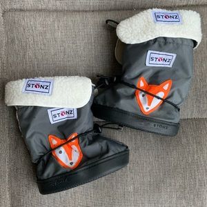 Stonz Toddler Booties with Fleece Liners